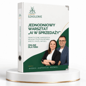 Jednodniowy warsztat "AI w sprzedaży" online - dla firm