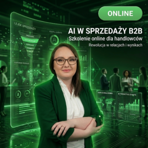 AI w sprzedaży B2B - szkolenie online dla handlowców
