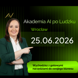 Szkolenie Akademia AI po ludzku Wrocław - stacjonarnie 7h